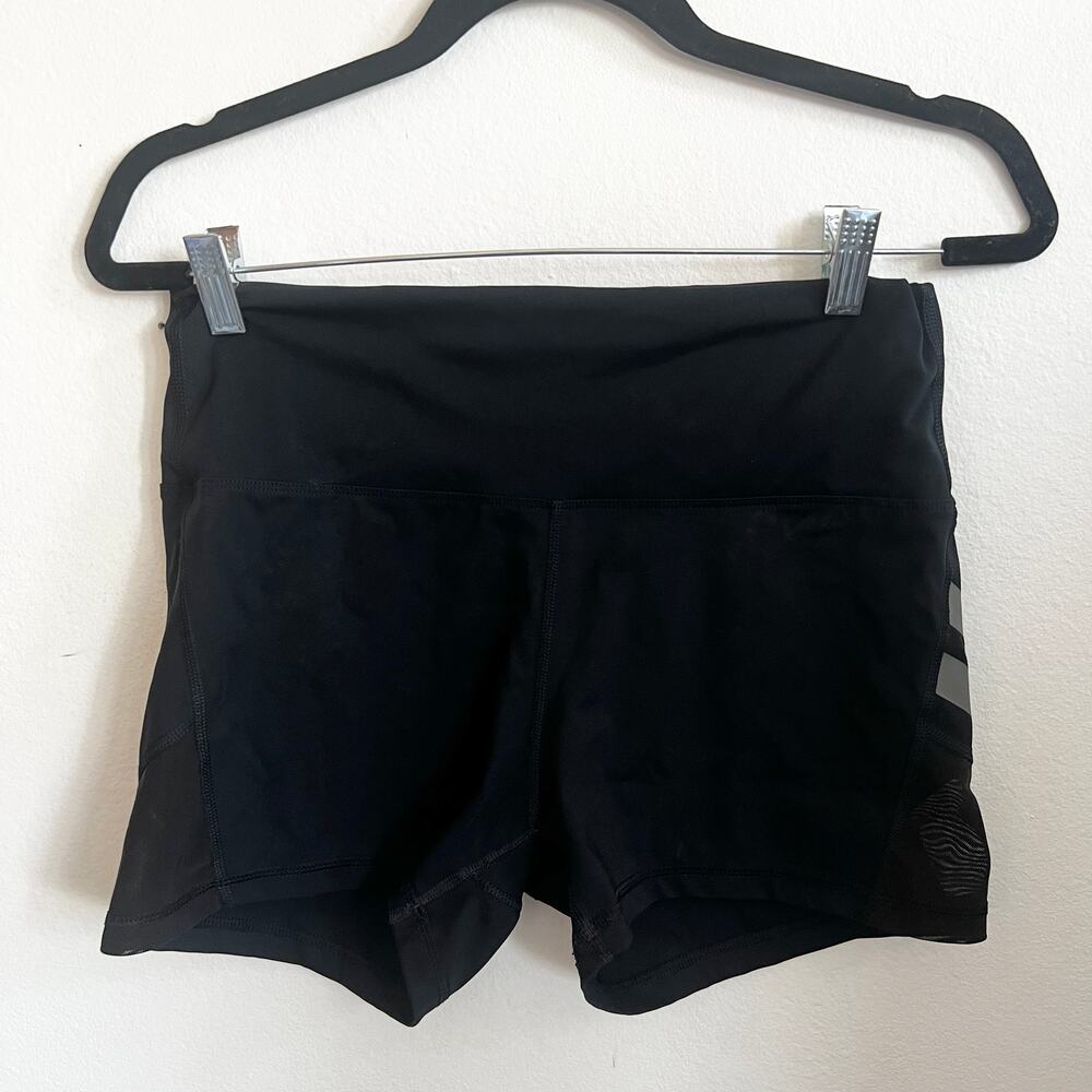 Virus Black Athletic Shorts Large Running Gym Workout Large‎